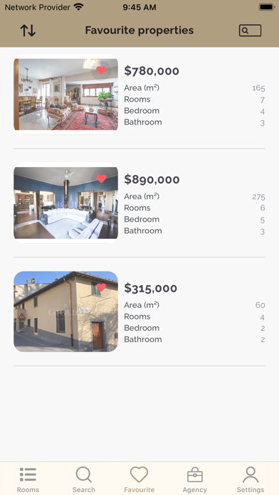 Giglio Real Estate Screenshot