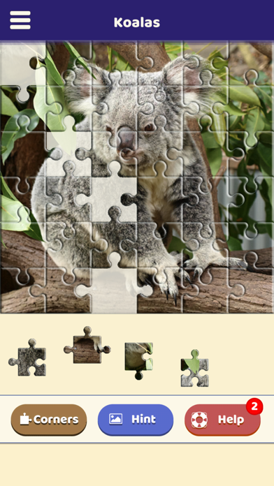Koala Love Puzzle Screenshot
