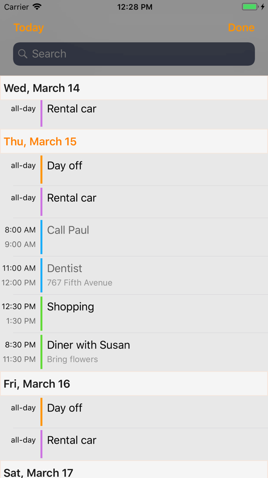 #4. Page Calendar (iOS) 由: Norman Godwin