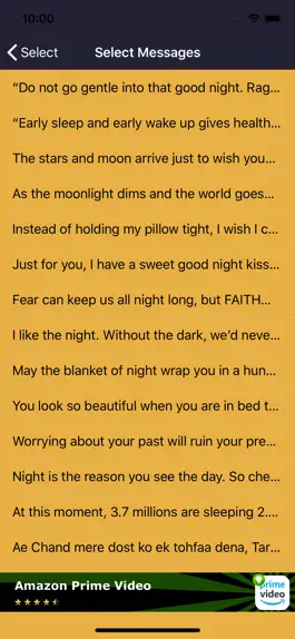 Game screenshot Good Night Greetings & Sms apk