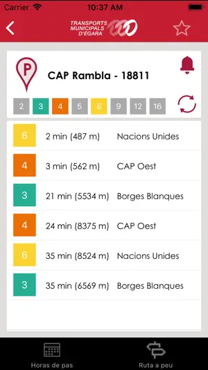 TMESA - Bus Terrassa screenshot 4