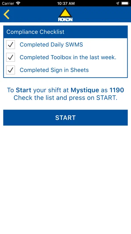 Rokon TimeSheets