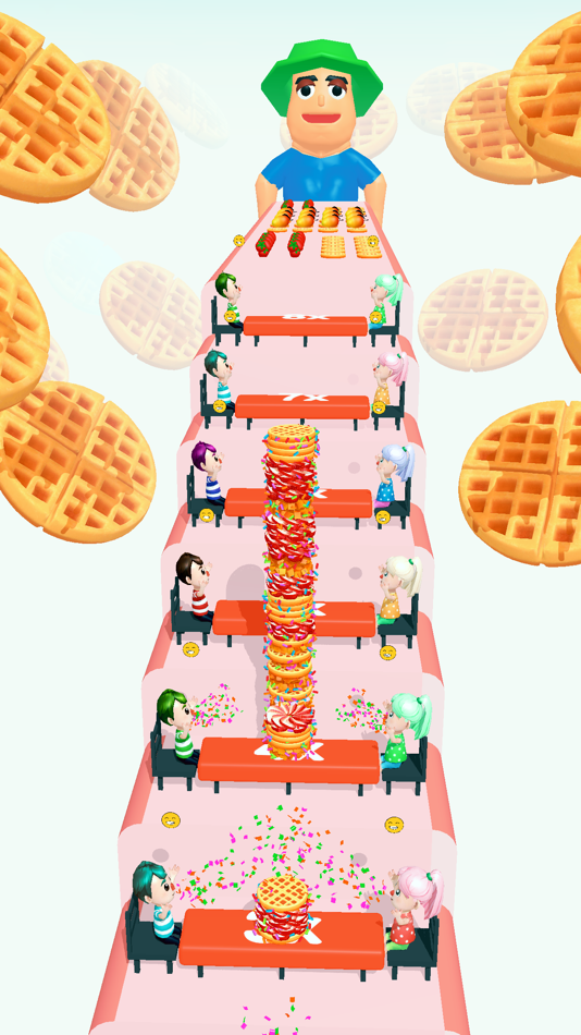 #6. Pancake Stack - Cake run 3d (iOS) By: Adnan Sohail