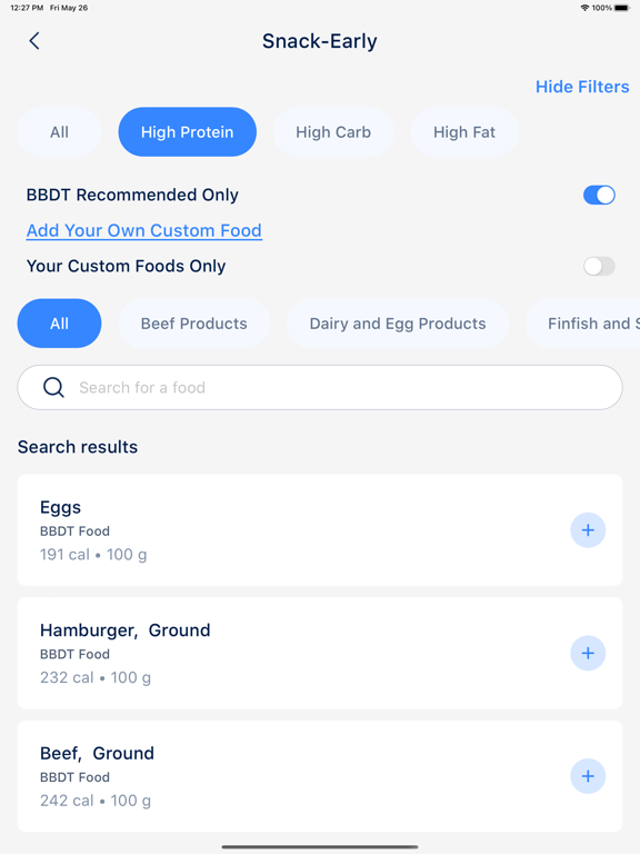 Bodybuilding Diet iPad app afbeelding 3