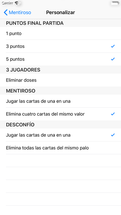iMentiroso Screenshot