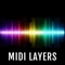 MIDI Layers is an AUv3 MIDI plugin designed to allow sophisticated routing of MIDI data in hosts such as AUM or Cubasis