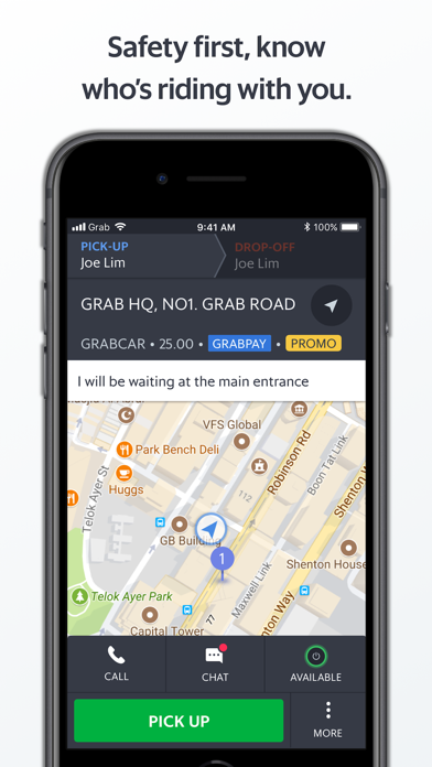 Screenshot #3 pour Grab Driver: App for Partners