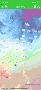 天气地图 - 换种方式看天气 screenshot #1 for iPhone