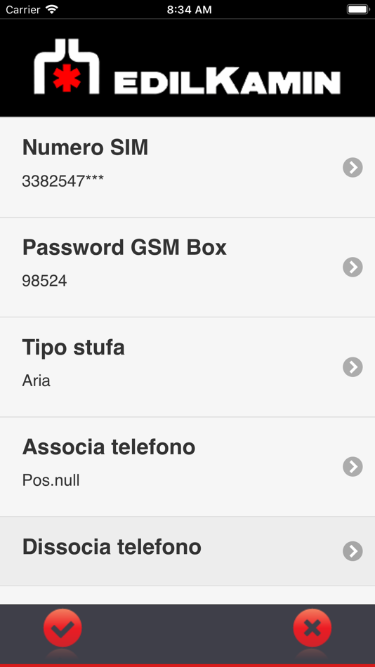#3. Edilkamin SMS (iOS) 由: EDILKAMIN SPA
