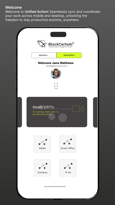 BlockCertsAI Screenshot
