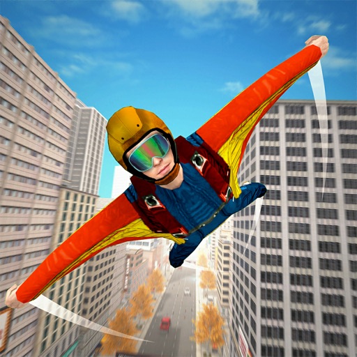 Flying Glider - Wingsuit Boy icon