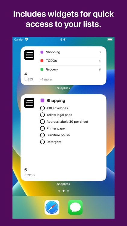 Snaplists: Simple Lists App screenshot-3