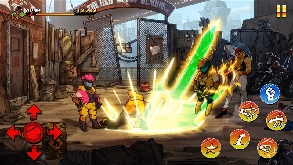 Streets Of Rage 4 iPhone Screenshot 7