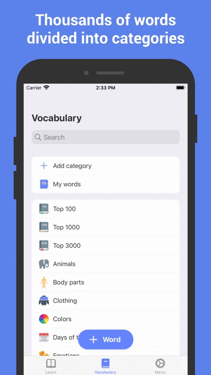 Learn Portuguese with ReWord