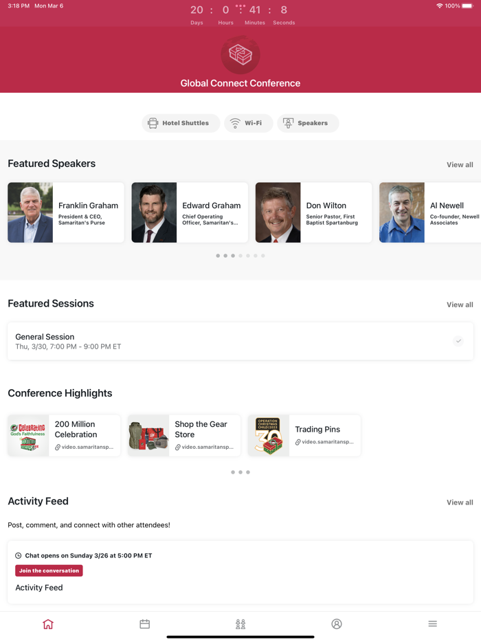 Samaritans Purse Event Hub