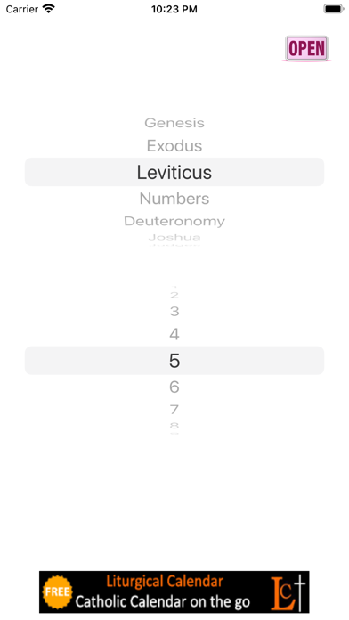 English Tamil Catholic Bible Screenshot