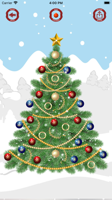 Decorate Christmas tree Screenshot