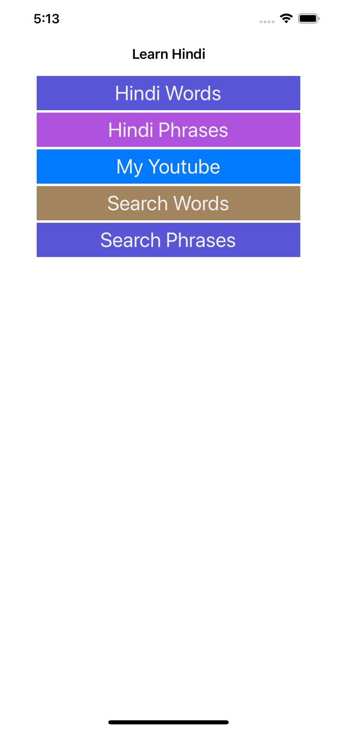 Learn Hindi through English