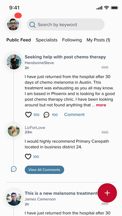 cancerGO Screenshot