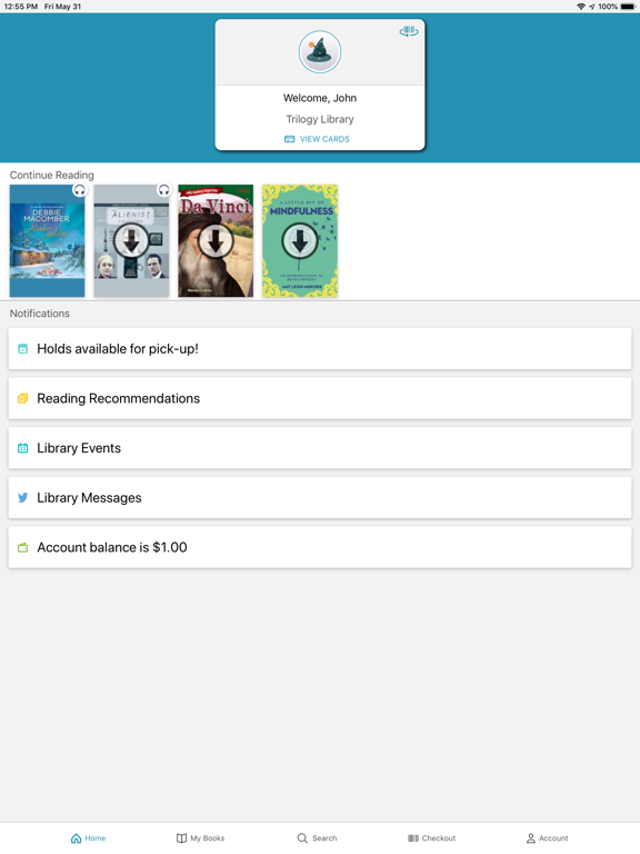 Screenshot #4 pour CloudLibrary