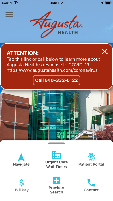 Augusta Health Screenshot