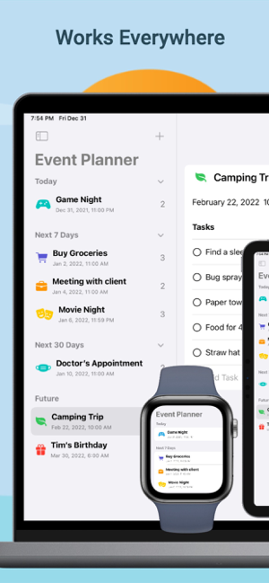 ‎Event Planner: Plan & Remember Screenshot