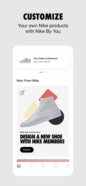 Shoes, Apparel, Stories the App Store