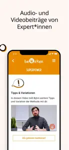 beWirken Methoden App screenshot #4 for iPhone