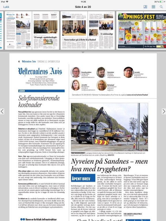 Screenshot #6 pour Vesteraalens Avis