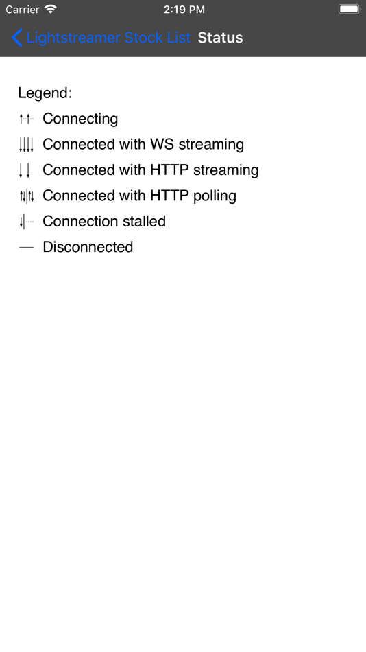 #4. Lightstreamer Stock-List APNs (iOS) 由: Lightstreamer Srl
