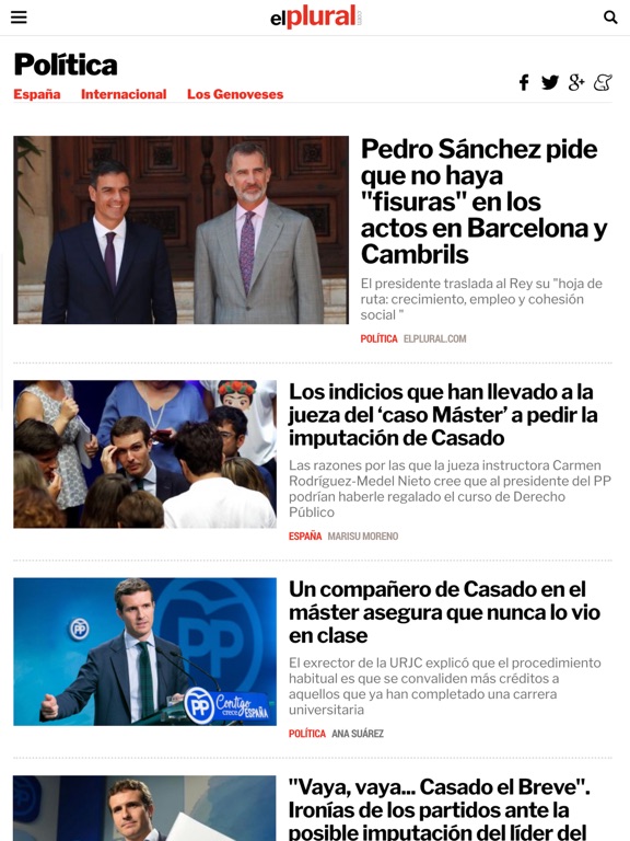 Screenshot #6 pour elplural.com