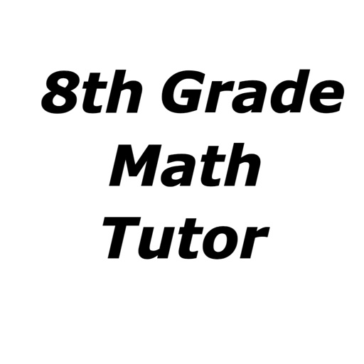 8th Grade Math Tutor