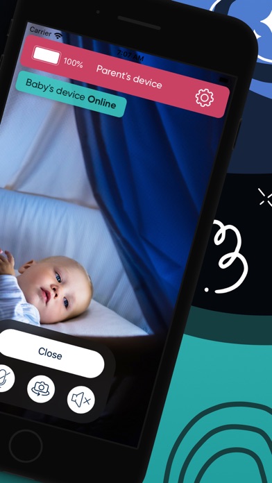 Baby Monitor Saby + Cry Alarm Screenshot