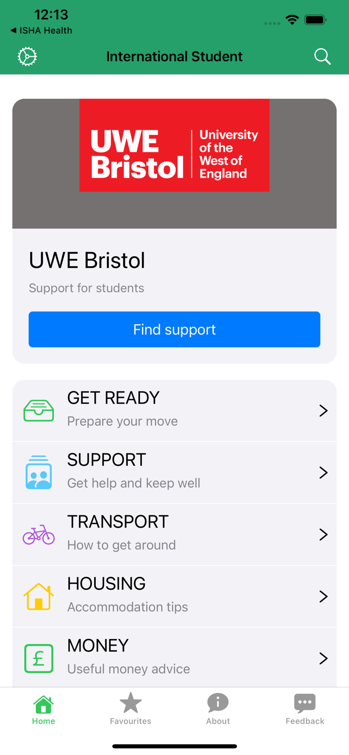 International Student App UK