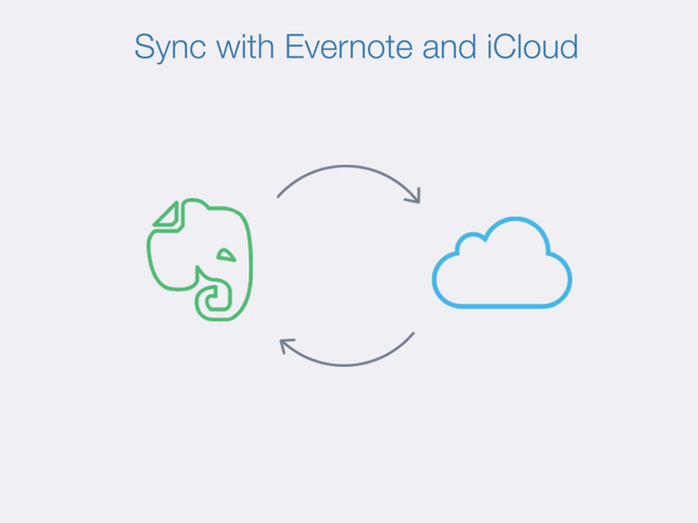 Cloud Outliner - Tangkapan Layar Daftar Bersarang