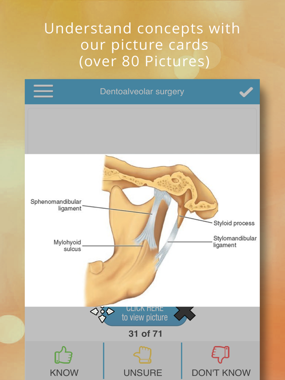 Screenshot #5 pour Oral Surgery Cram Cards
