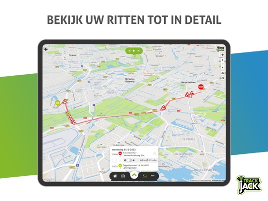 TrackJack iPad app afbeelding 4