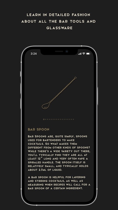 BarSpoon - the cocktail app! Screenshot