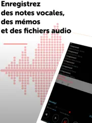 alon dictaphone memo et notes iPad Captures Décran 1