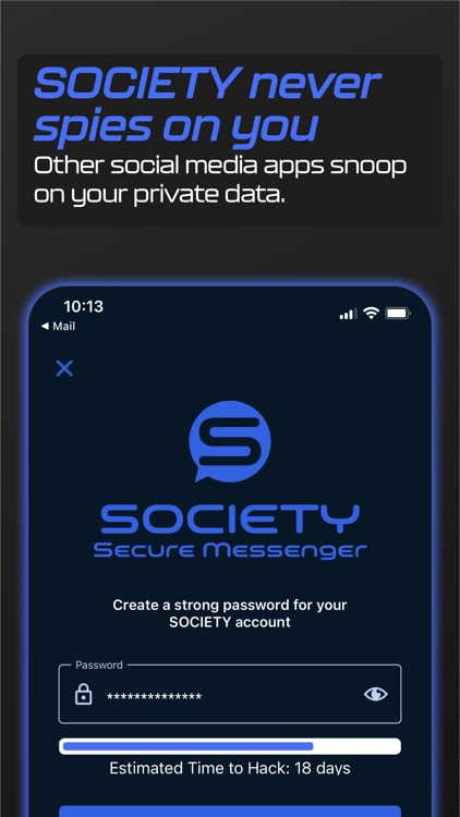 SOCIETY: Secure Social Network screenshot-5