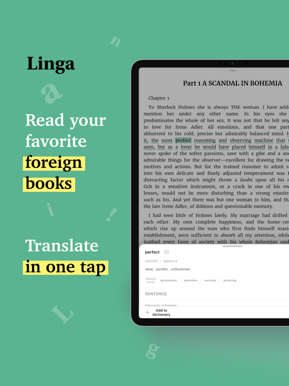 Linga: 本と訳文学習のおすすめ画像1