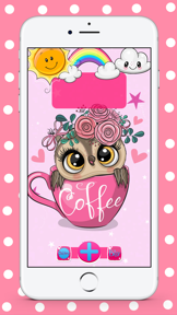 Cute Pink HD Wallpaper Maker screenshot