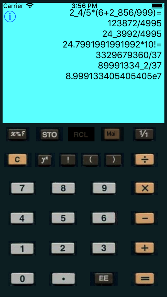 Fractions Calculator (iOS) 由: Corporate Smalltalk Consulting Ltd Fractions Calculator (iOS) 由: Corporate Smalltalk Consulting Ltd