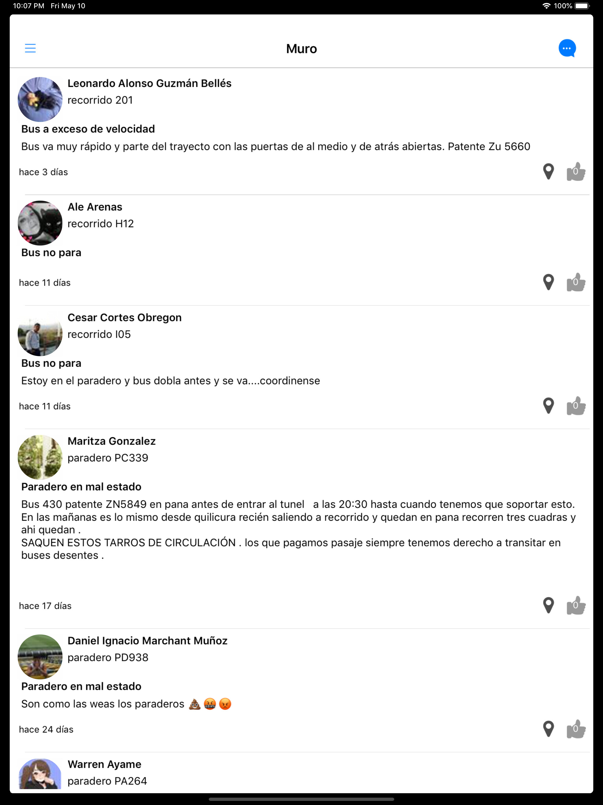 TransantiagoMaster screenshot 5