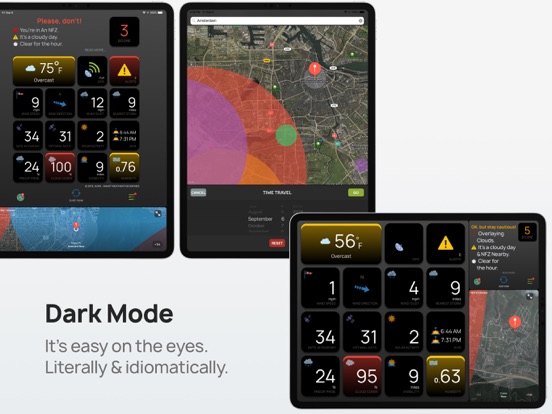 AURA - Smart Weather for Drone iPad screenshot 6 - Weather app