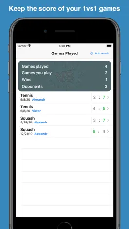 Game screenshot Score 1vs1: Keep Score mod apk