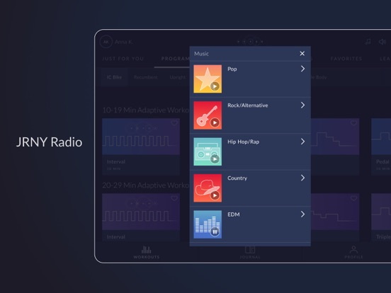 JRNY® iPad app afbeelding 6