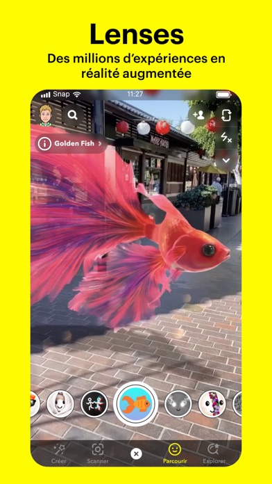 Screenshot #3 pour Snapchat