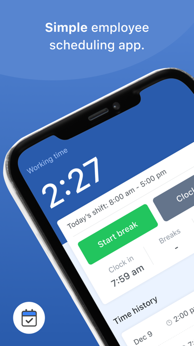 Shifts by Everhour Screenshot