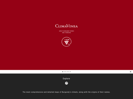 ClimaVinea iPad screenshot 1 - Lifestyle app